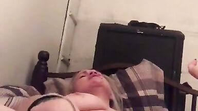 Roommate in the next room but I was just so horny so I smoked n soloed