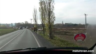 Young guy picked up by 3 mams Maturvan - 4 image