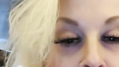pov surprise blowjob thick pawg blonde big tit mature milf gilf - 2 image