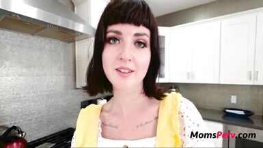 My Beautiful Mom Takes Care Of My Cock In The Kitchen- Jane Dove