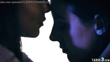 Naughty lesbian teen Abigail Mac consoling her chubby MILF neighbor Angela White - 8 image