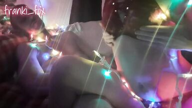 Tis the Season for Oral Cream Pies! FrankiFox Swallows a Load - 1 image