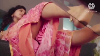 Sexy n horny red sareed women Part 2 - 1 image