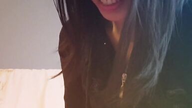 Hot Blowjob with Big Cumshot by Horny Asian Expat Girlfriend - 2 image