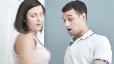 Booty Mom makes Amazing BJ and Fucks Lucky Son - 2 image
