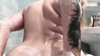 Huge Cucumber Hard Anal Fuck From Big Ass Milf - 2 image