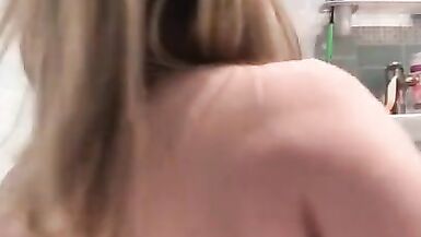 Huge Cucumber Hard Anal Fuck From Big Ass Milf - 3 image