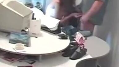 Lustful secretary fucked a new boss