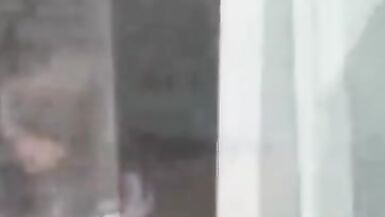 Filmed a naked neighbor as she washes the window - 2 image