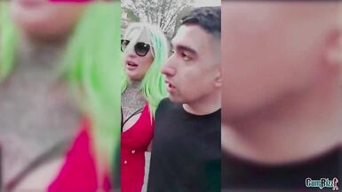 Big titted Milf tourist lost in Amsterdam - 2 image