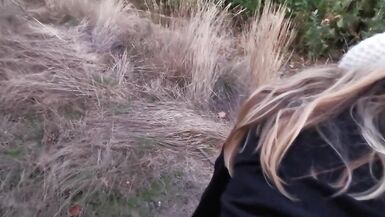 OutDoor Hot Fuck Creampie and Pee TEASER - 4 image