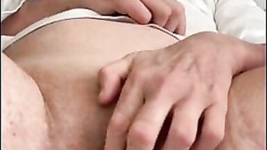 Mature Milf Toys Wet Shaved Pussy With A Favorite Toy Orgasms - 2 image