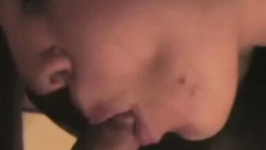 A Nice Holiday Blowjob Babe while with her Man when Horny