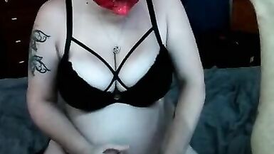 BBW MILF Pegs her Chubby Hubby - 5 image