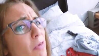 My  Step Sister Layla London And Her Big Natural Boobs