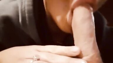 Cheating MILF next Door Sucking on my Cock after Work! up Close ASMR POV