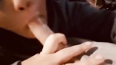 Cheating MILF next Door Sucking on my Cock after Work! up Close ASMR POV - 5 image