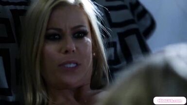 Dominant stepdaughter suck stepmoms tits - 4 image