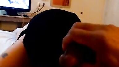 My Wife Nuggie (wearing a Hijab) getting me Ready for a Long Night. - 5 image