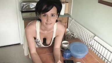 Sexy girl downblouse