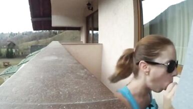 Sexy Amateur Wife Gets her Tight Ass Filled up with Cum BY Boss during Vacation - 2 image