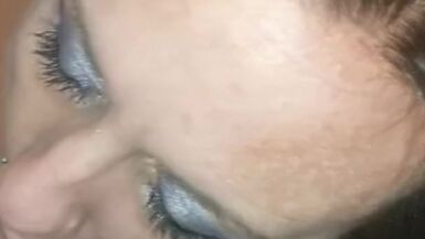 Miss Anyia squirts all over my cock - 1 image