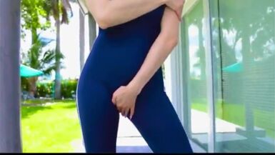 Toned Milf Gets Hot And Sweaty With BWC - 1 image