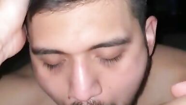 Eating my Pussy until I Cum in Boyfriends Mouth