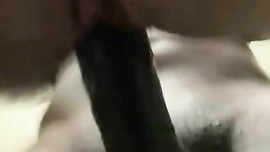 Blonde Step Mom Cumming from back Shots from BBC Stepson - 3 image