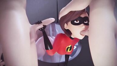 The Incredibles - Elastigirl try not to Cum Challenge (hard) - 7 image