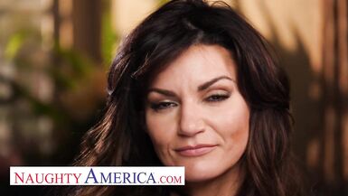 Naughty America - MILF Becky Bandini gets Tag Teamed by College Boys