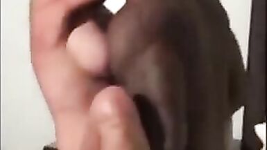Wife Enjoy first Time BBC Fucking Hubby Recording - 1 image