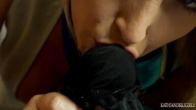 Stepson Cums in Mommy Panties - Handjob - 1 image