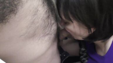 Stepson Spied on Mom in the Toilet and Fucked her in Anal. Stepmom Blowjob - 2 image