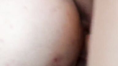 BBW MILF with huge floppy tits takes 2 young cocks - 5 image