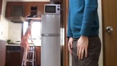 Housewife seduce son's friend - 2 image