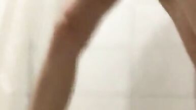 my pregnant wife record how I fuck her in shower - 5 image