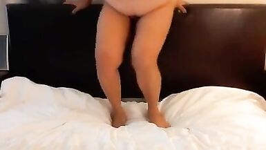 Mature BBW Thick Curvy Woman, Zilah Luz, Nude, Hairy Pussy, Dancing my Morning Mantra - 5 image