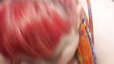 BBW Birthday Girl Interracial Face Fuckin Dick Suckin' Jamboree! - 3 image
