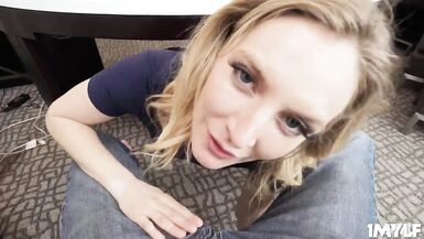 Boss gives Mona Wales a supervisor position after she suck his cock - 3 image