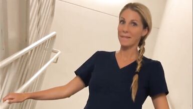 Norwegian MILF Nurse Fucked by Her Patient - 1 image