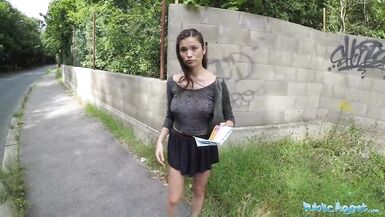 Public Agent Lost Tourist Fucked outside under a Bridge - 2 image