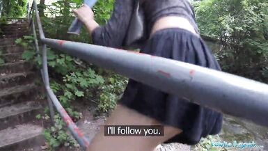 Public Agent Lost Tourist Fucked outside under a Bridge - 7 image