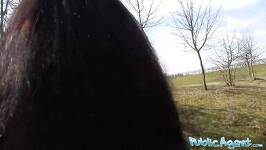 Public Agent Russian waitress fucked outside in public - 11 image
