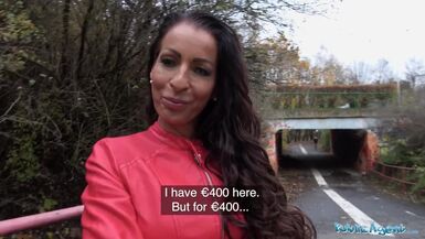 Public Agent Genuine MILF fucks for cash - 1 image