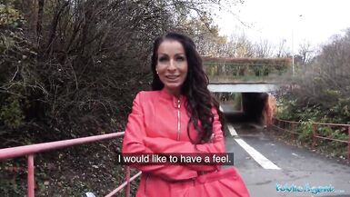 Public Agent Genuine MILF fucks for cash - 2 image