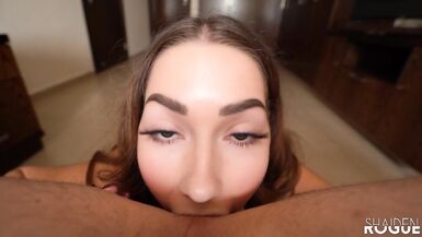 Cum Hungry Girlfriend will do ANYTHING to get 3 Facials - Shaiden Rogue - 6 image