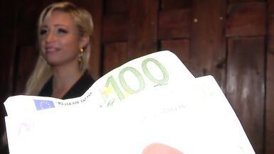 Public Agent Stunning German blonde babe paid to fuck