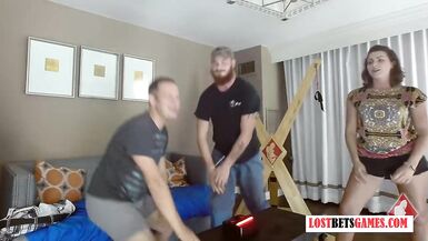 Swinger Couple Loses and the Wife Pays the Consequences As Hubby Watches - 4 image