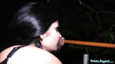Public Agent Blue eyed slut fucked in public by a fat cock - 15 image